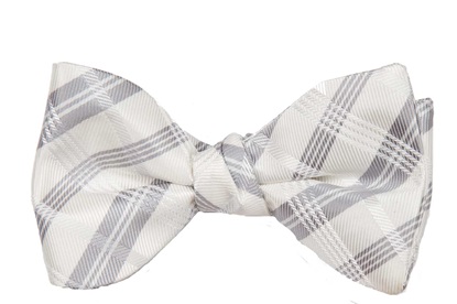 Picture of Diamond White Solid Plaid