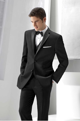 Black Ike Behar Parker Tuxedo