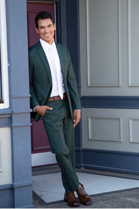 Hunter Green Wedding Suit Rental