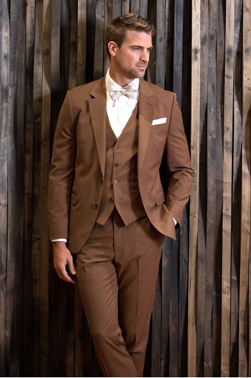 Cinnamon Wedding Suit Rental