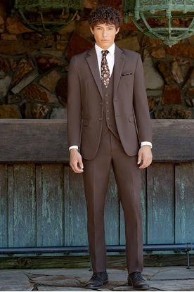 Brown Rental Suit